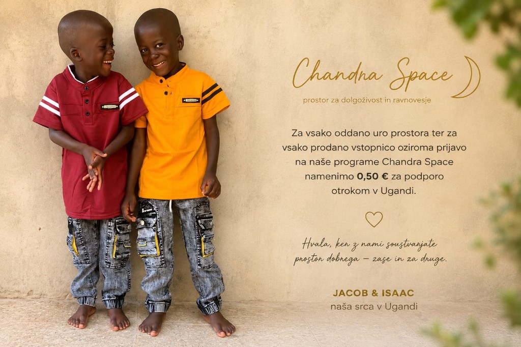 Jacob in Isaac — Chandra Space podpira otroke v Ugandi